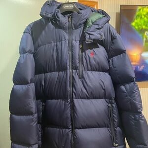 Polo by Ralph Lauren Men’s Gorham Down Navy 650 Puffer Jacket Size XXL